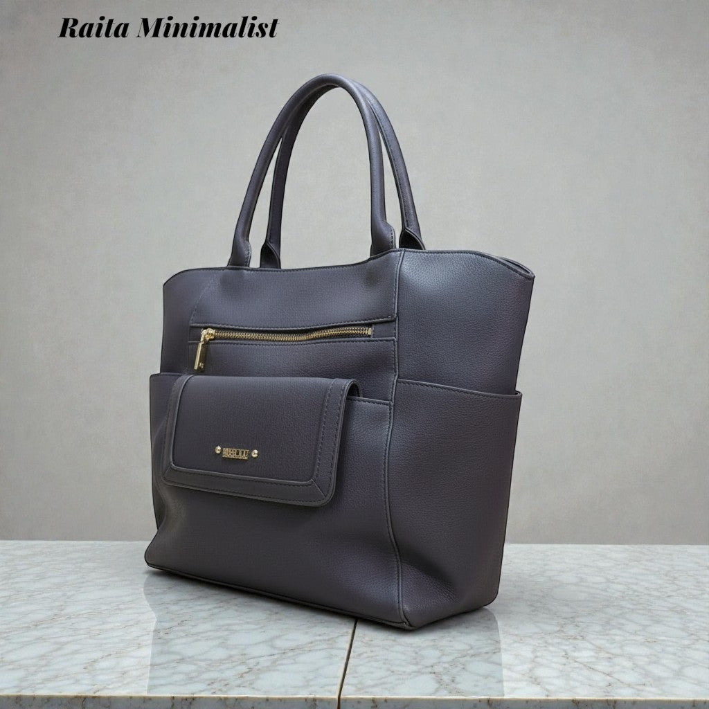 Magenta Tote Handbag