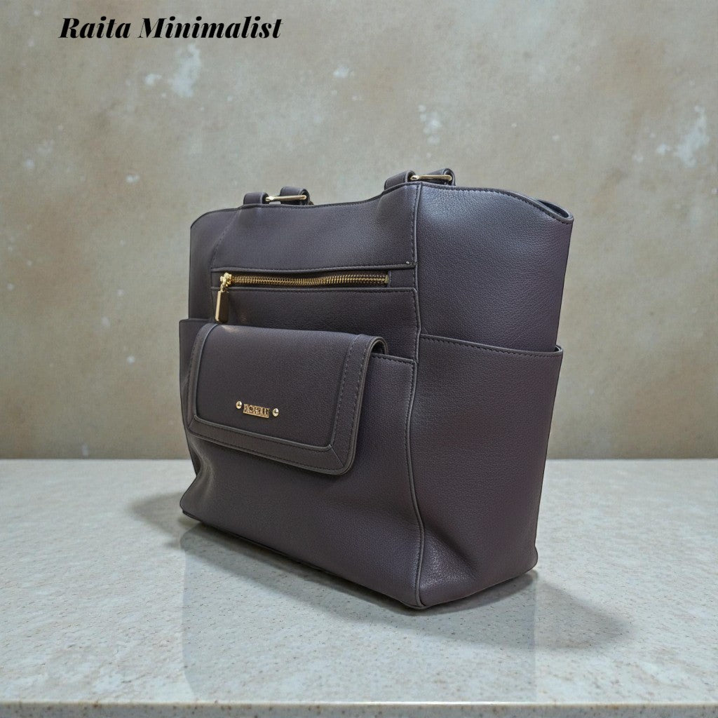 Magenta Tote Handbag